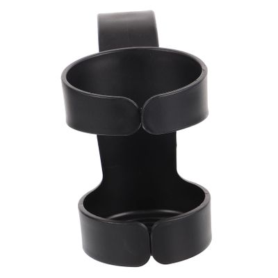 PP Removable Black Drink Holder for Strollers and Rollators