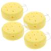 4-Piece Round Shower Sponge Set for Shower and Bath view 1