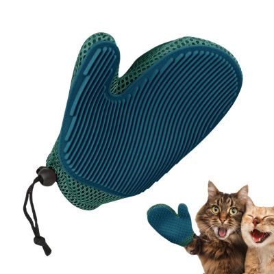 Pet Hair Remover and Bathing Grooming Gloves