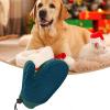 Pet Hair Remover and Bathing Grooming Gloves view 4