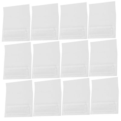 OHPHCALL Clear Plastic Lip Balm Holder Pouches, 30-Pack