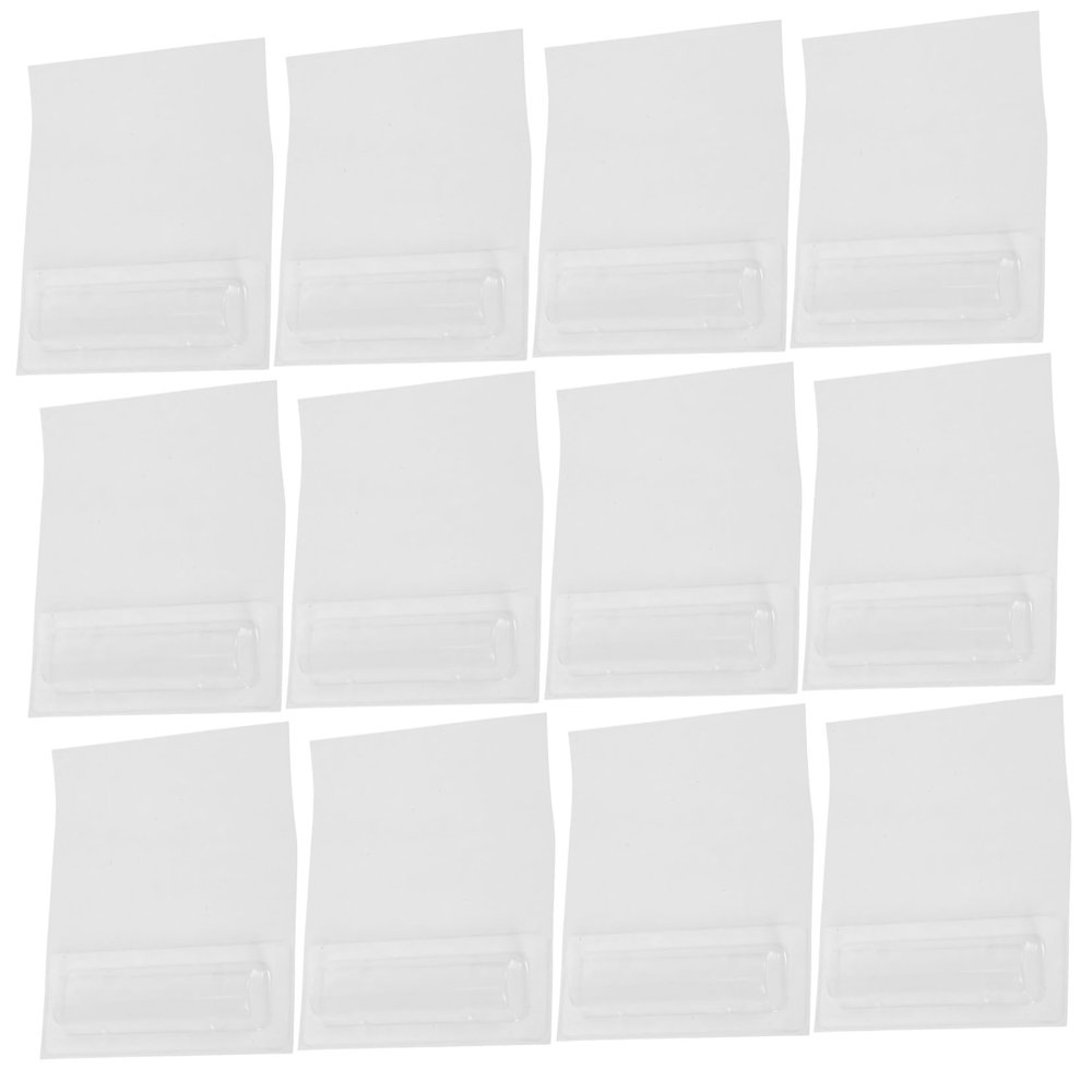 OHPHCALL Clear Plastic Lip Balm Holder Pouches, 30-Pack