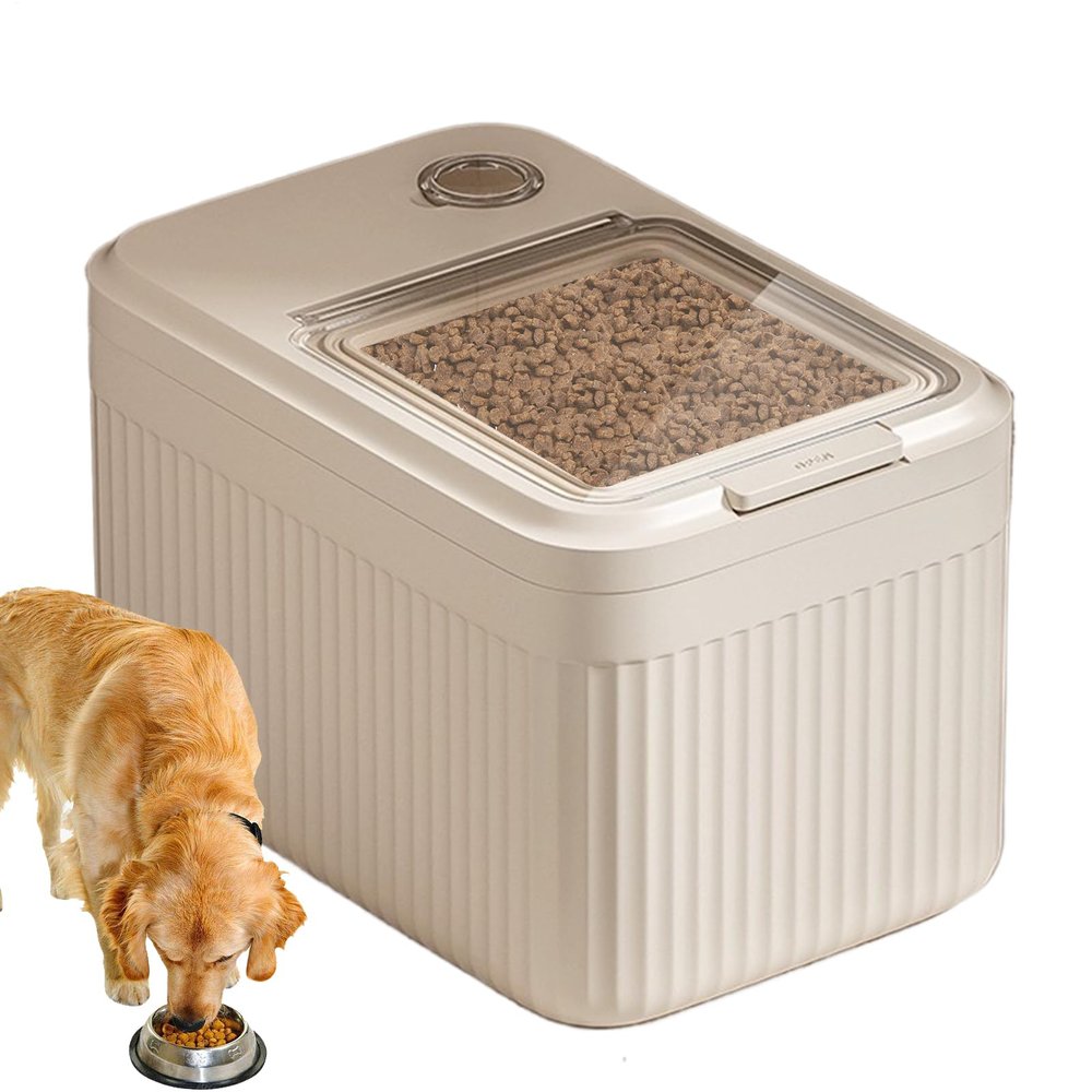 Bsbkoj Dog Food Storage Container with Treat Dispenser