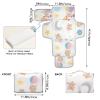 Reusable Changing Pads with Wipes Pocket for Moms, Dads, and Babies view 4