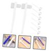 SECFOU 8-Piece Denture Brushes with Comfortable Handles and Double-Sided Cleaning for Denture Care view 4