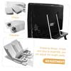 HAMPPLIES 2-Piece TV Wall-Mount Anti-Tip Furniture Anchors for Babyproofing view 4