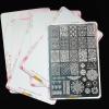 Professional Stainless Steel Nail Art Stamping Plate view 4