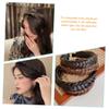TOGEVAL 4-Piece Braided Headbands with Wig Braid view 4