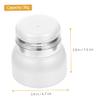 NULYLU 4-Piece Empty Lotion Containers with Press Pumps for Face Creams, Travel Cosmetics, Skincare and More view 3