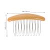 NULYLU 6-Piece Decorative Hair Combs for Women with Wide Teeth view 2