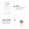 BAZEITFLOW 30-Piece Clear Glass Dropper Bottles for Essential Oils view 4