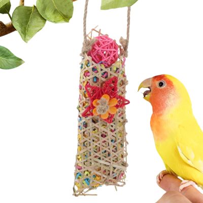 Bird Chew Toy | Paper Foraging Toy for Parakeets