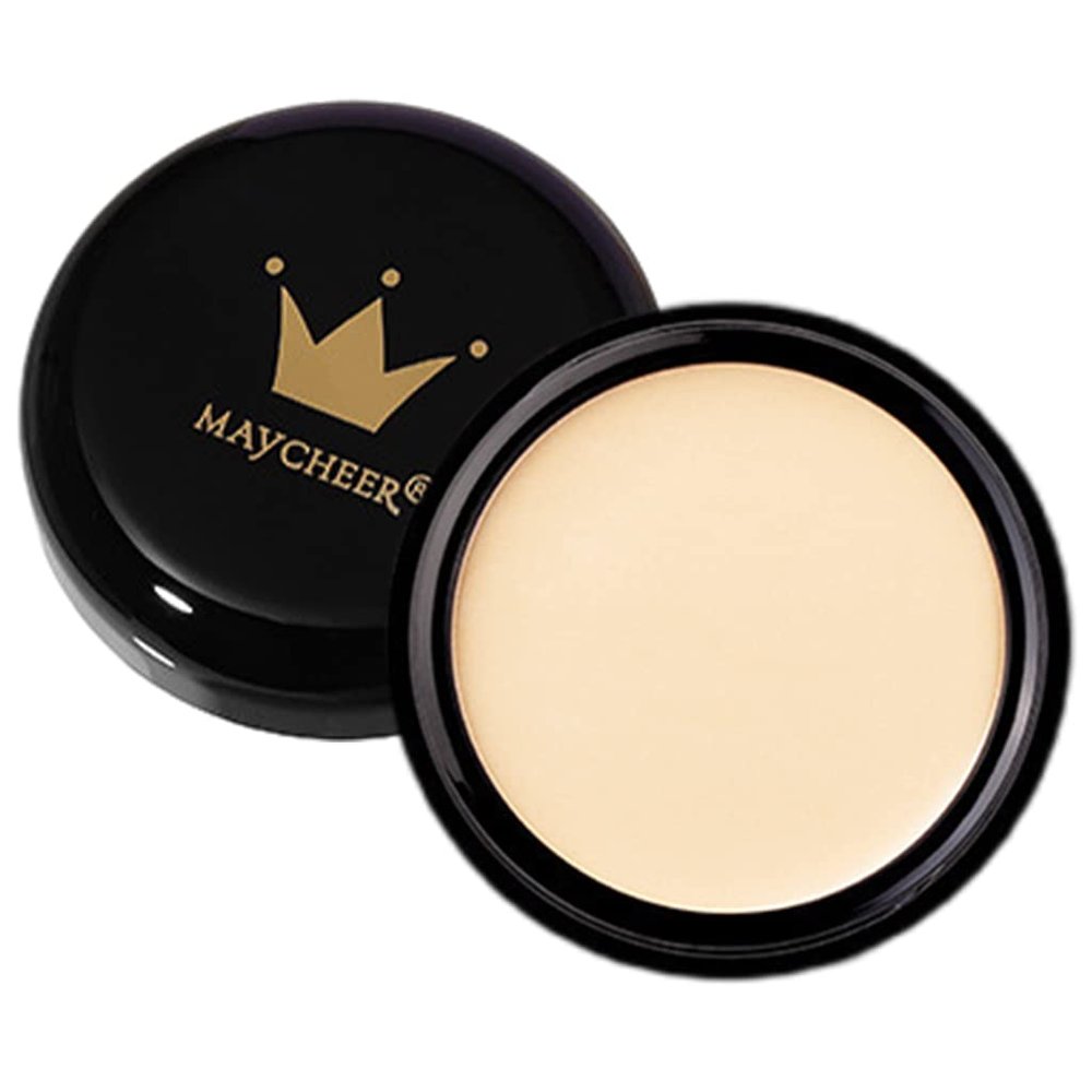 Long-Lasting Makeup Foundation Concealer Cream for Lips, Eyes, and Face, Yellow, 5 x 5 x 2 cm