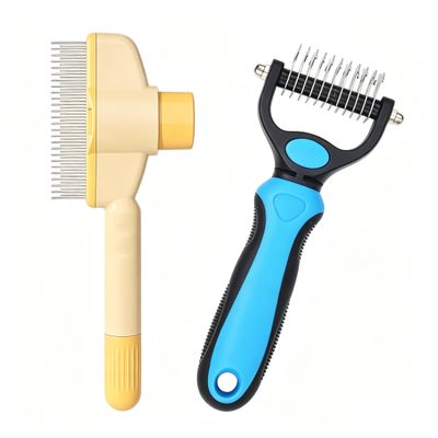 Rifrpha 2-Pack Cat Undercoat Brush