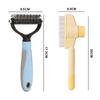 Rifrpha 2-Pack Cat Undercoat Brush view 2