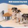 Dog Bowls, Set of 2, Stainless Steel, Leakproof view 3
