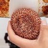 6 Copper Scouring Pads for Pot and Pan Cleaning view 3