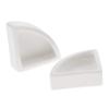 2 x Ceramic Reptile Feeders, White, Size M view 2