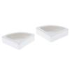 2 x Ceramic Reptile Feeders, White, Size M view 3