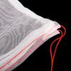 20 x Drawstring Nylon Mesh Filter Media Bags, 15 x 10 cm view 4