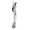 Mermajestic Foldable Stair Chair with 2 Wheels, Safety Belts and Adjustable Handles, 350 lb Capacity view 4