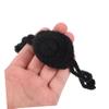 PAMINGONO Winter Nose Warmer, Hand-Crocheted, Black view 3
