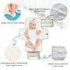 Elegant Reusable Flamingo Baby Changing Pad with Pillow and Tissue Pocket view 3