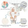 Flamigo Vintage Valentines Reusable Wipeable Baby Changing Pad with Wipe Pocket view 3