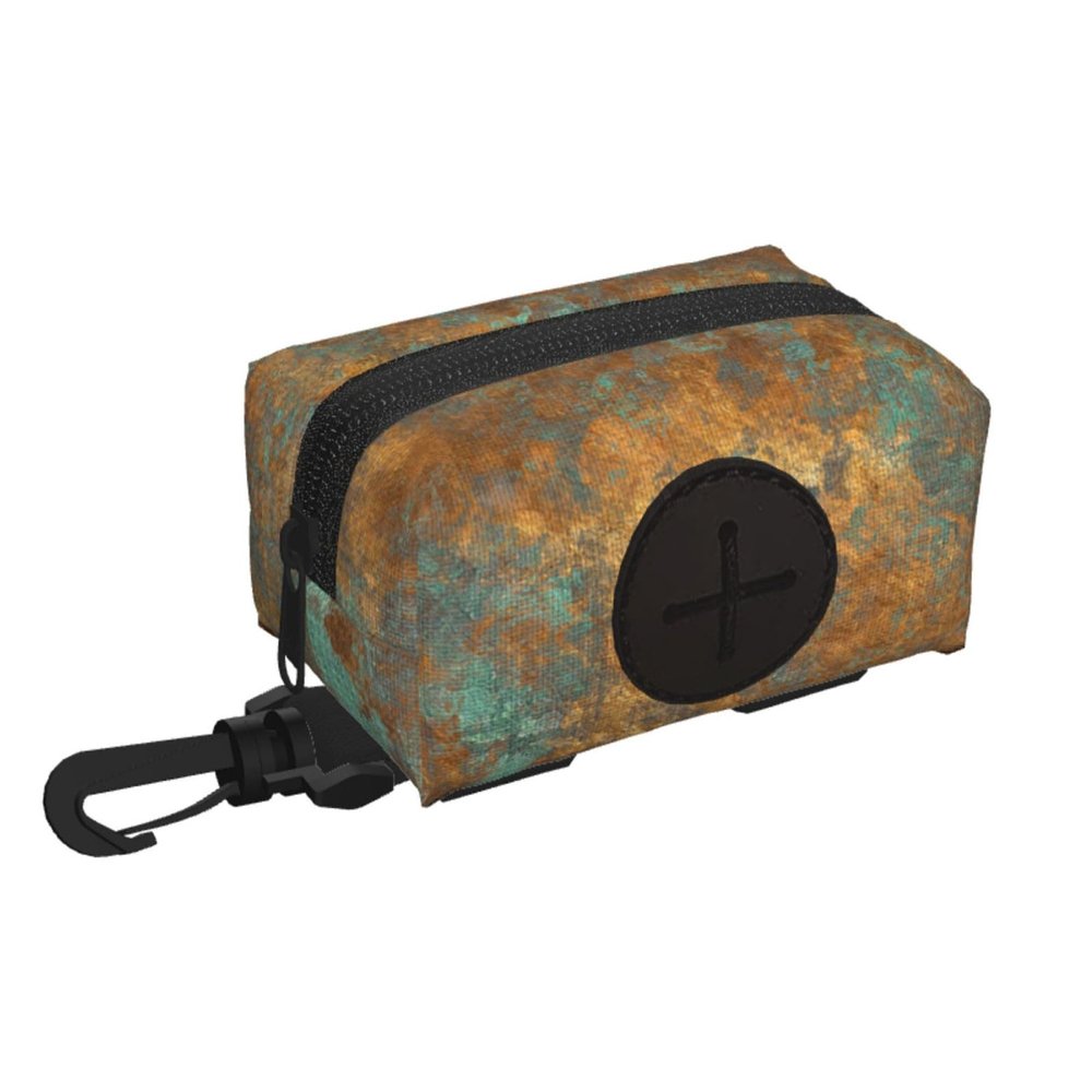 Vintage Bronze Dog Waste Bag Holder