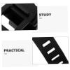 Plastic Cane Holders, 2-Piece Set for Rollators and Wheelchairs, Black view 2