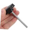 M6 Star Knob Screws for Rollator Replacement, 1 Set, Black view 4