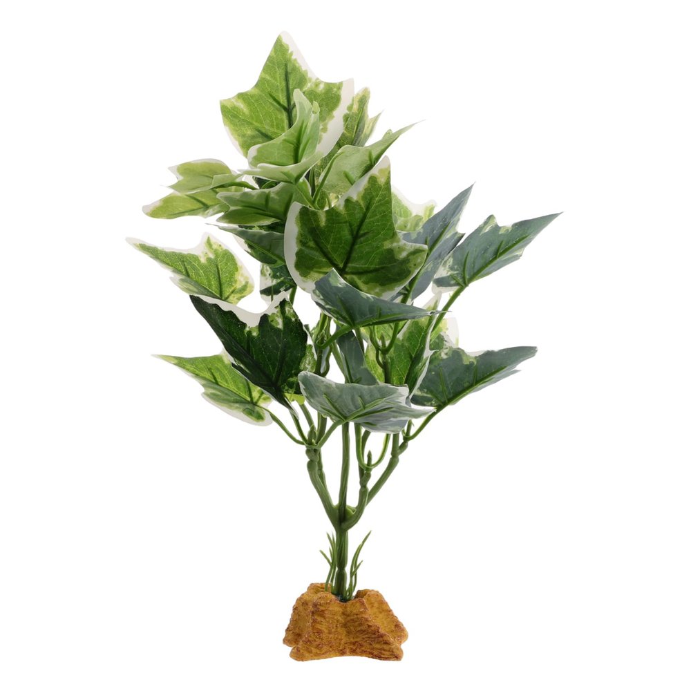 TOYANDONA Artificial Green Reptile Plant, Plastic, 1 Piece