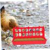 VICASKY 2-Pack Closable PP Feed Troughs with Anti-Drip Function view 4