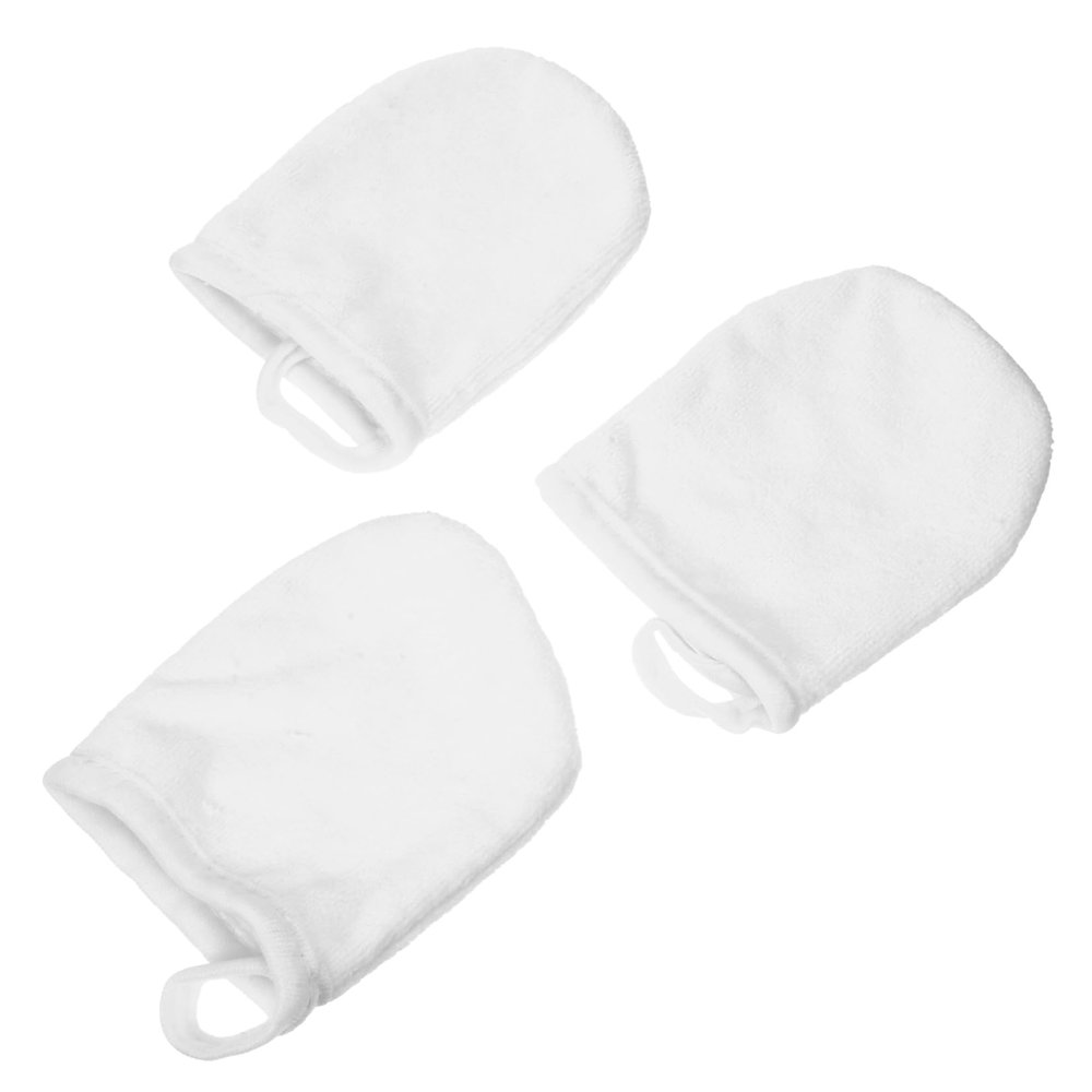Facial Cleansing Gloves, 3-Pack, Washable and Reusable