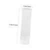 Empty Silicone Travel Bottles for Shampoo and Lotion view 2