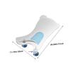 Portable Baby Wash Basin with Ergonomic Bath Cushion for Newborns view 2