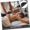 Sosoport Massage Table Headrest Cushion with Face Hole, Black PU view 2