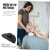 Sosoport Massage Table Headrest Cushion with Face Hole, Black PU view 4