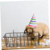 PartyKindom Hanging Rabbit Hay Feeder, Metal, Rust- and Wear-Resistant view 3