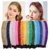 Wambere Double-Layer Sequin Headband, Non-Slip, Orange view 3