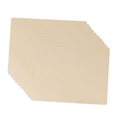 FONDOTIN Double-Sided Tattoo Practice Skin, 10 Pieces, Synthetic Leather, 20 x 15 cm