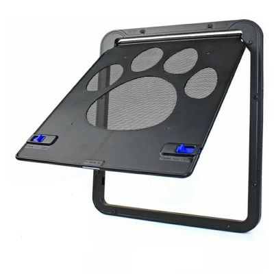 NJIEzhao Pet Door with Lockable Magnetic Screen