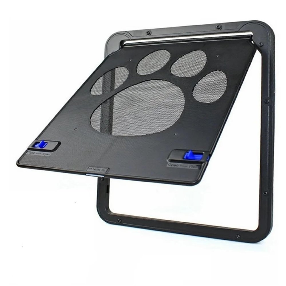 NJIEzhao Pet Door with Lockable Magnetic Screen
