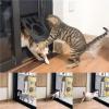 NJIEzhao Lockable Pet Door with Magnetic Screen for Dogs and Cats view 4