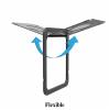 NJIEzhao Lockable Magnetic Pet Screen Door for Dogs and Cats, 180 x 75 cm view 3