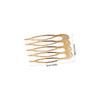 TOGEVAL 12-Piece Side Hair Combs for Women, Stylish Hair Styling Combs for Weddings and Special Occasions, Lightweight Iron Material for Comfort view 2
