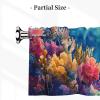 Underwater World Short Kitchen Café Curtain, 132.1 x 45.7 cm, Light-Filtering (1 Panel) view 3