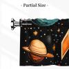 Rocket Star Short Kitchen Curtain for Windows, 132.1 cm W x 45.7 cm L, Light Filtering, Small Café Curtain Valance, 7.6 cm Rod Pocket, Window Treatment (1 Panel) view 3