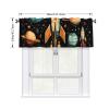 Rocket Star Short Kitchen Curtain for Windows, 132.1 cm W x 45.7 cm L, Light Filtering, Small Café Curtain Valance, 7.6 cm Rod Pocket, Window Treatment (1 Panel) view 4