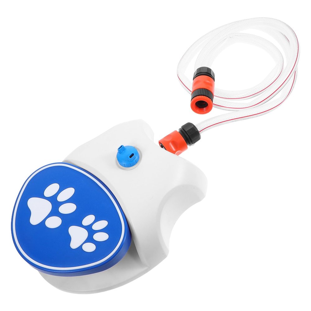 Pedal Water Dispenser for Dogs with 160 cm PVC/ABS Hose
